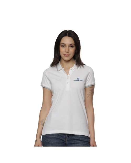 Allen Solly Polo T-shirt Women- White